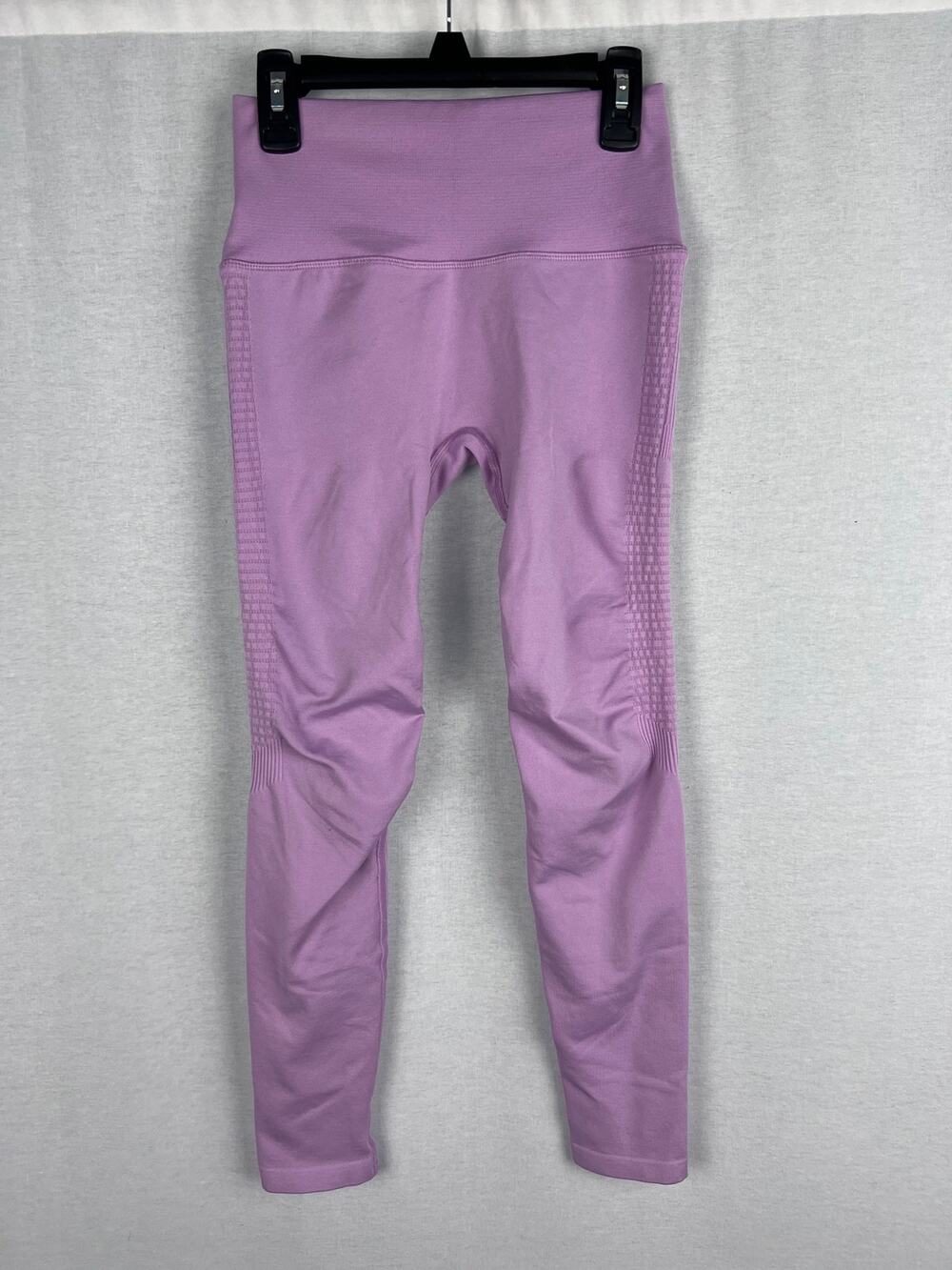 Alphalete Leggings Womens Medium Amplify High Rise Pink Athletic Gym Workout Run